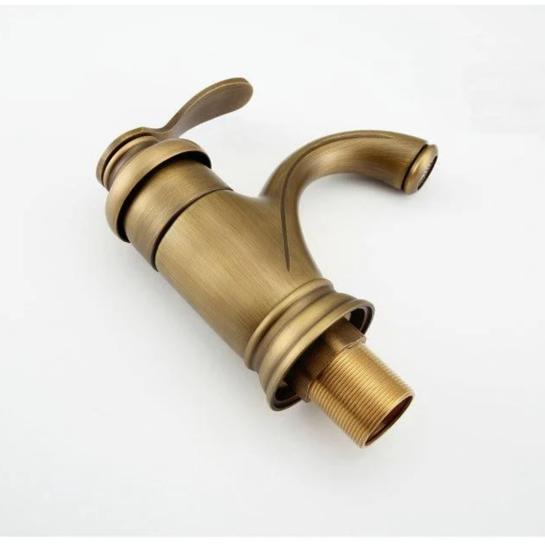 Antique Brass Bathroom Faucet